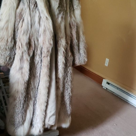 Ankle-length Lynx Michael Mtichell Fur Coat